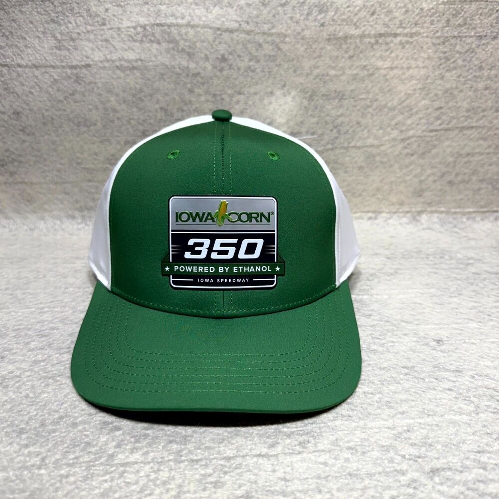 NASCAR 2024 Iowa Corn 350 Speedway Limited Edition Adjustable Green Hat NEW
